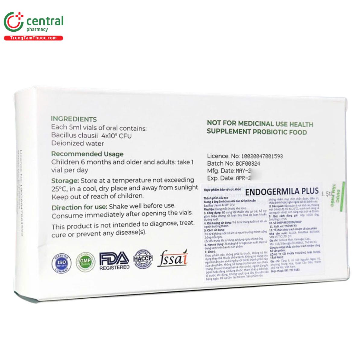 endogermila plus 6 J3715 endogermila plus 6 J3715