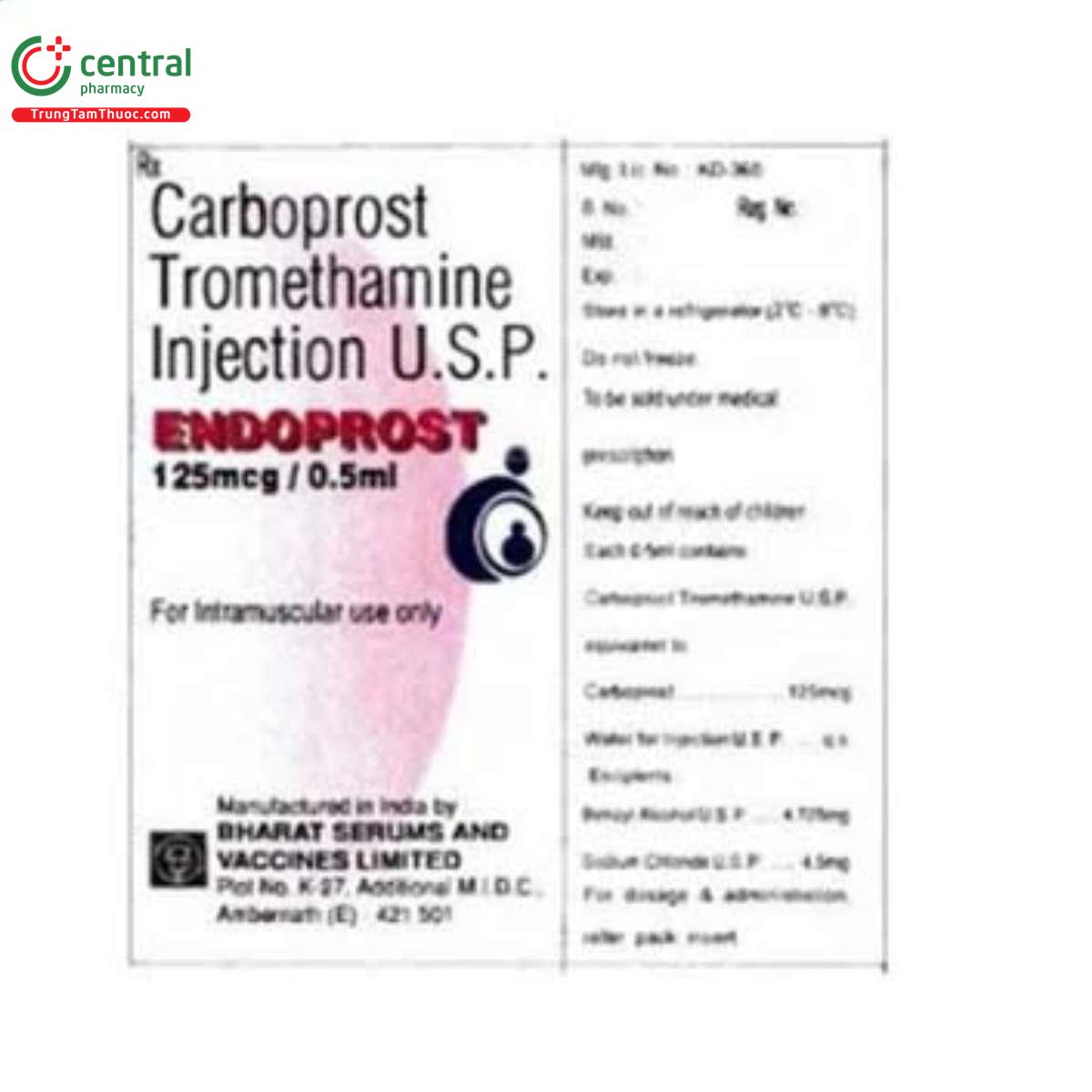 endoprost 125mcg05ml 3 U8548