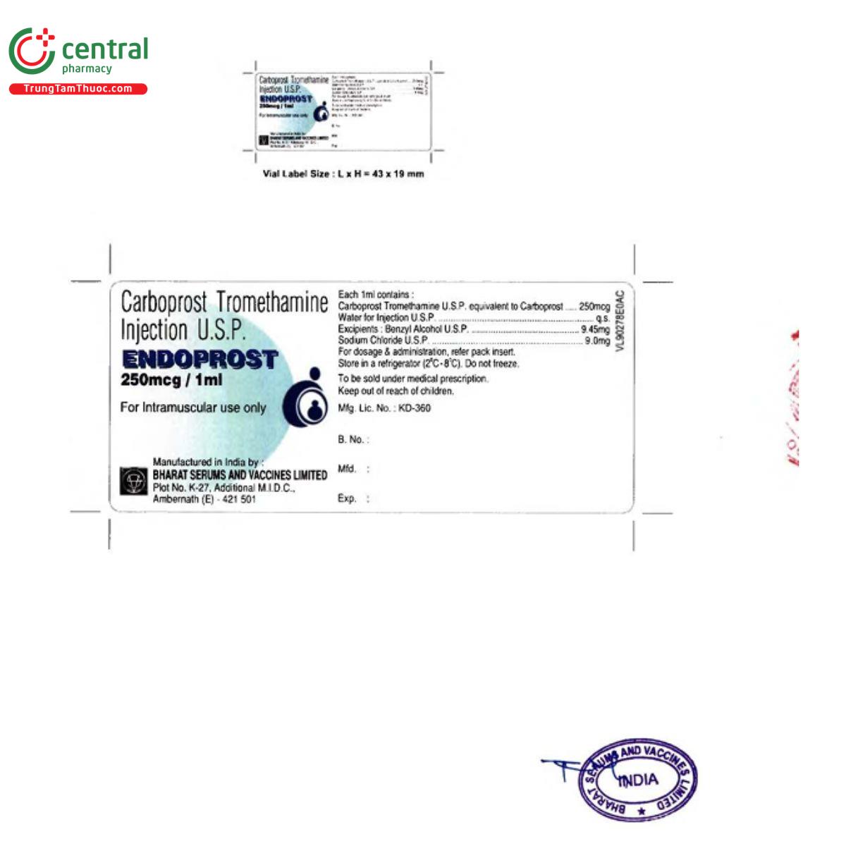 endoprost 250mcg 4 V8640 endoprost 250mcg 4 V8640