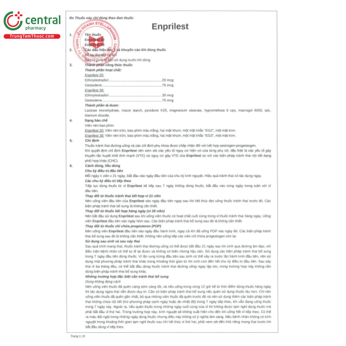 enprilest 20 3 J3116 enprilest 20 3 J3116