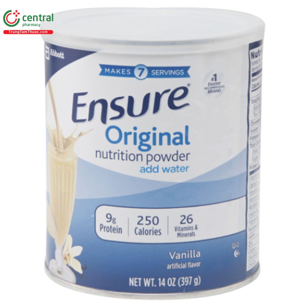 ensure original nutrition powder 5 Q6331