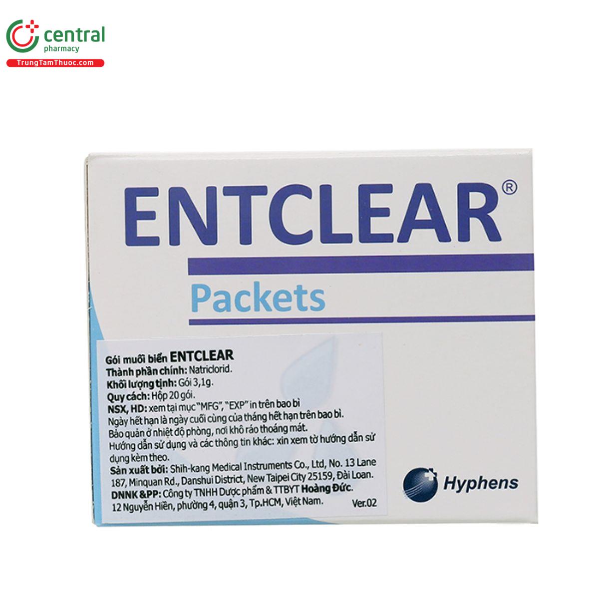 entclear packets 5 T8476