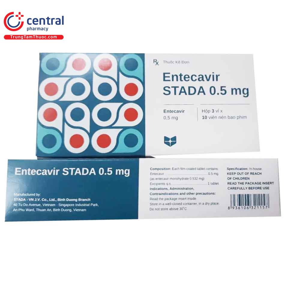 entecavir stada 05 mg 2 P6350