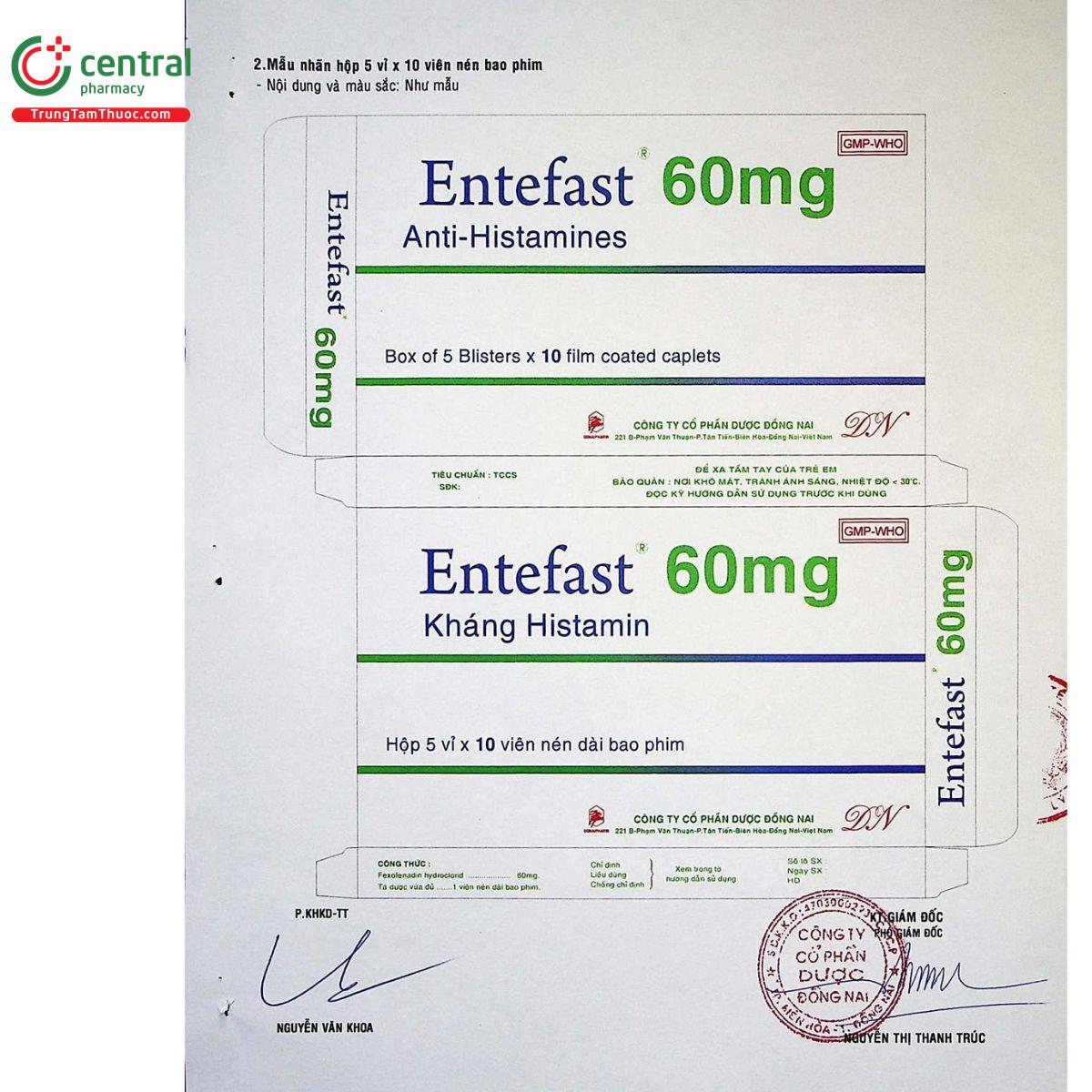 entefast 60mg 8 R7454