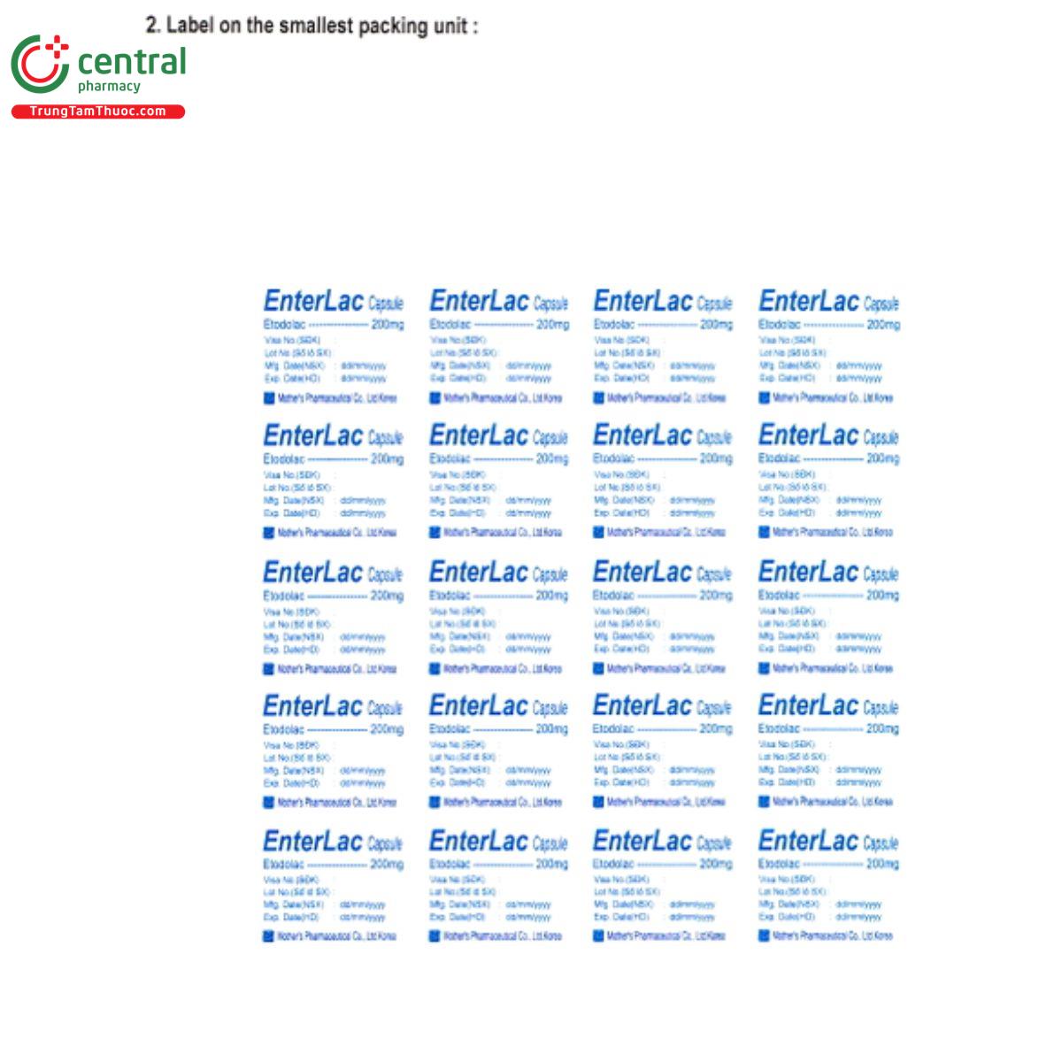 enterlac capsule 5 N5264 enterlac capsule 5 N5264