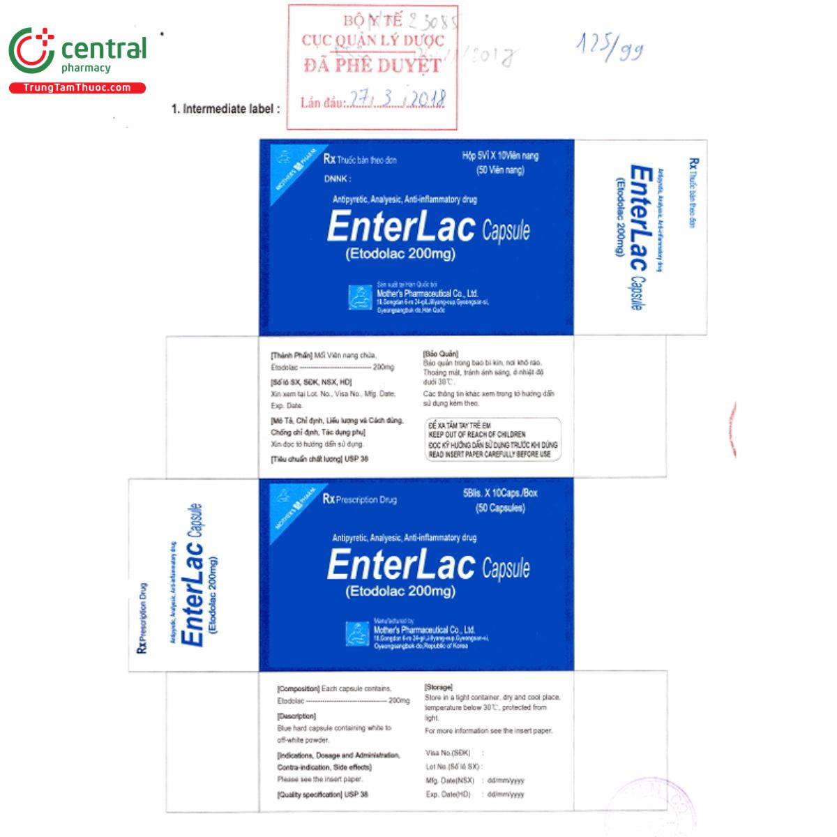 enterlac capsule 6 H2527 enterlac capsule 6 H2527