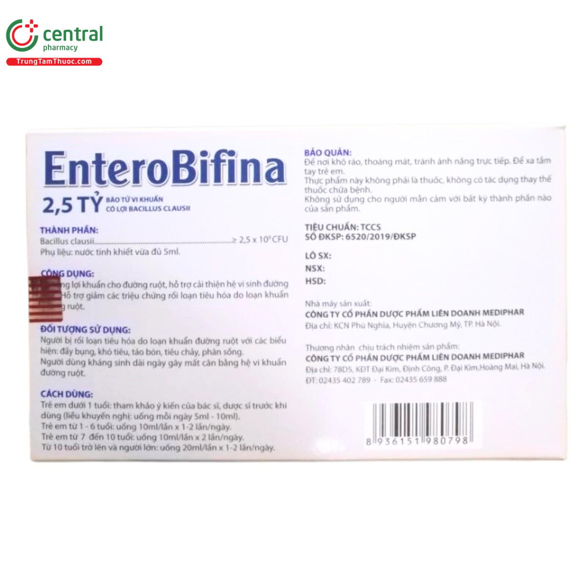 enterobifina usa pharma 3 G2071