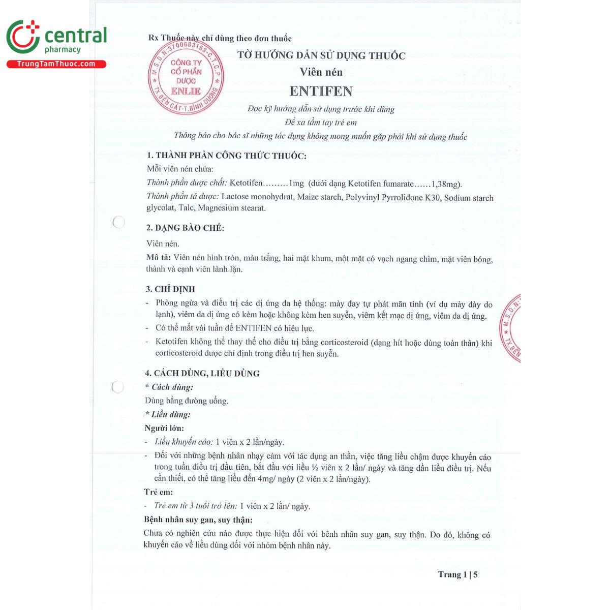 entifen 1mg 6 S7873 entifen 1mg 6 S7873