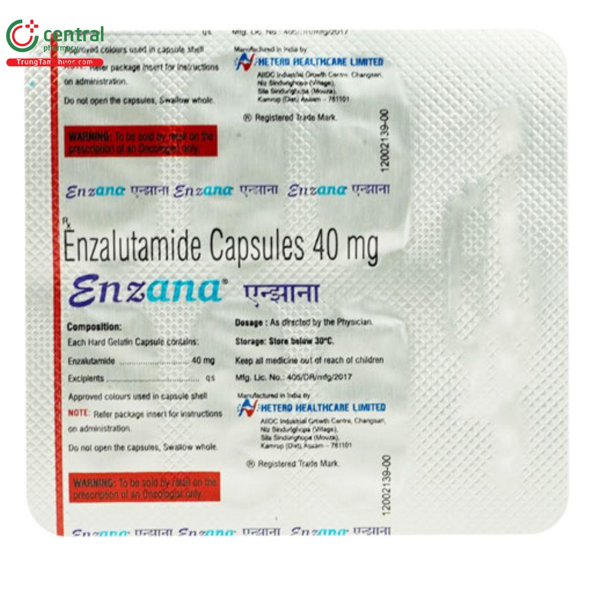 enzana 40mg capsules 1 D1858