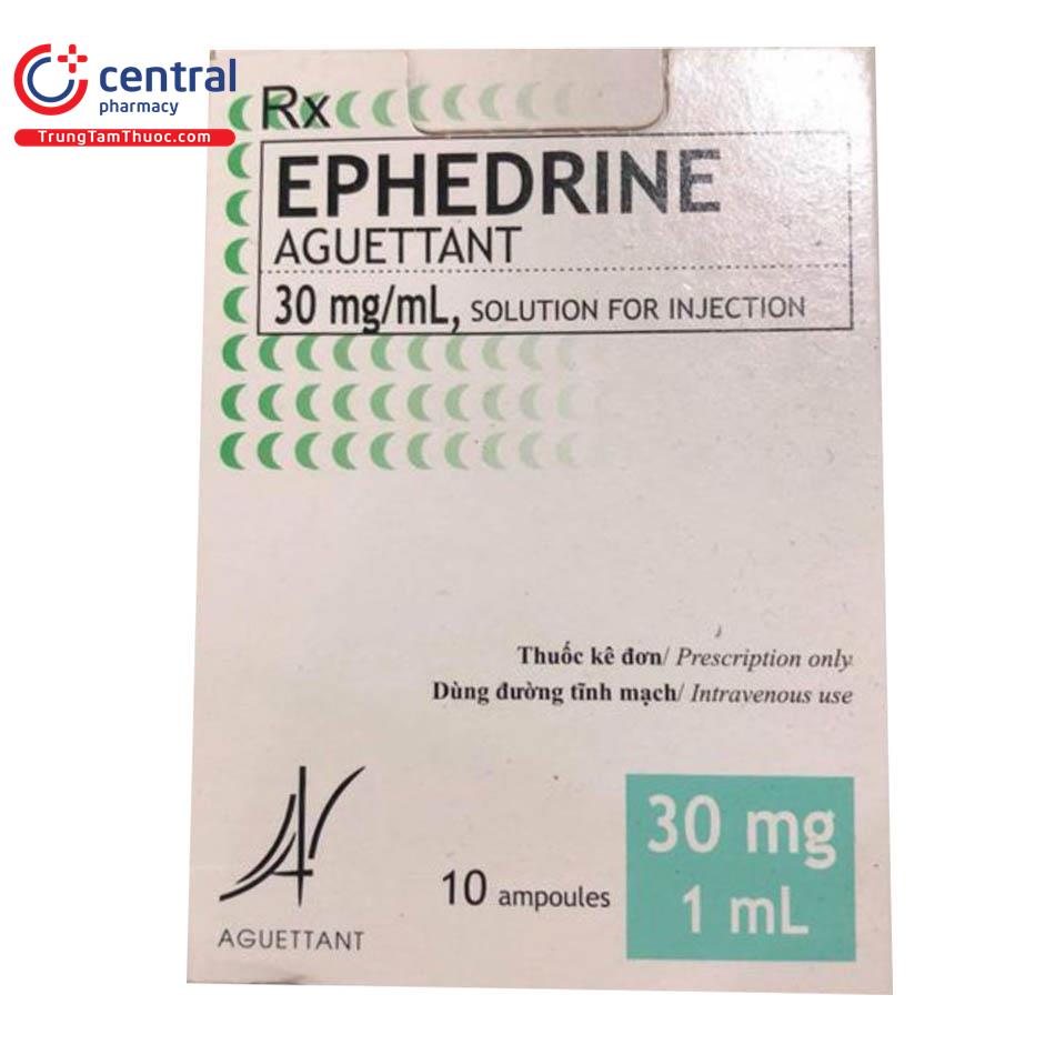 ephedrine aguettant 30mg ml 0 N5263