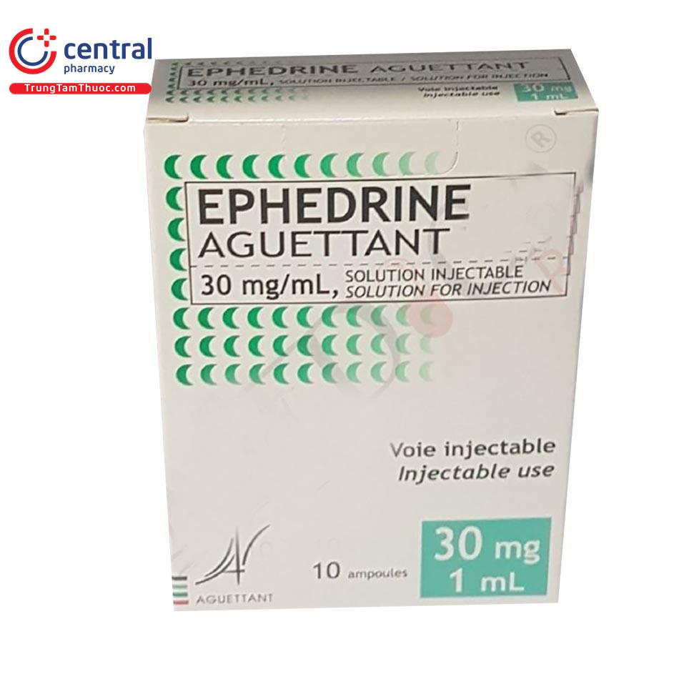 ephedrine aguettant 30mg ml 2 F2533