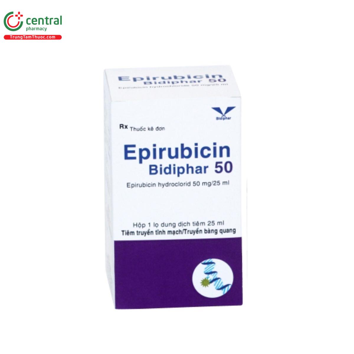 epirubicin bidiphar 50mg 3 G2645