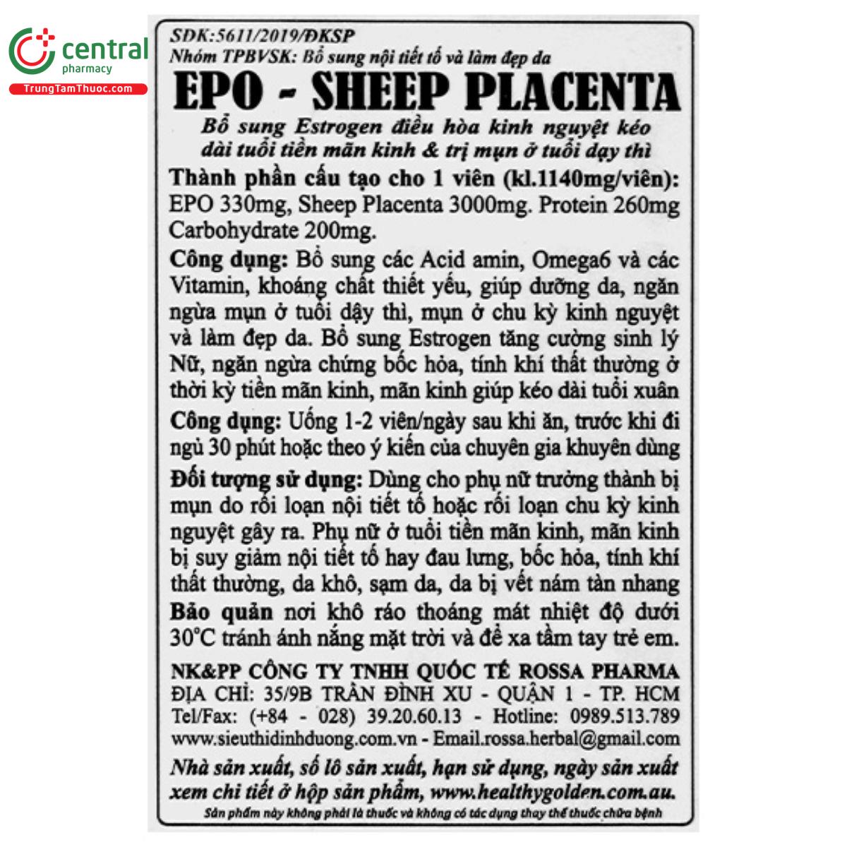 epo sheep placenta oceania bodycare 2 N5815