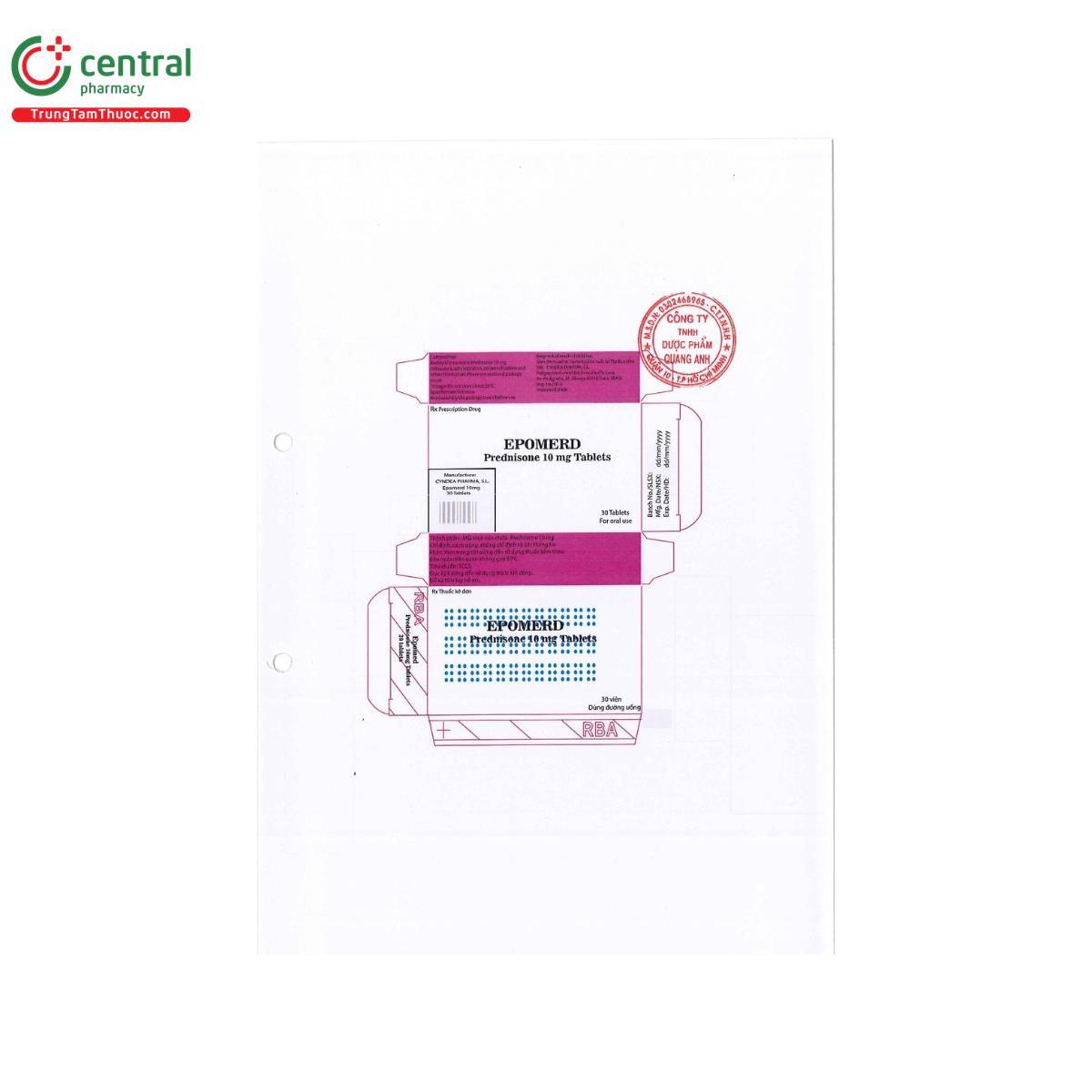 epomred 10mg 2 P6678