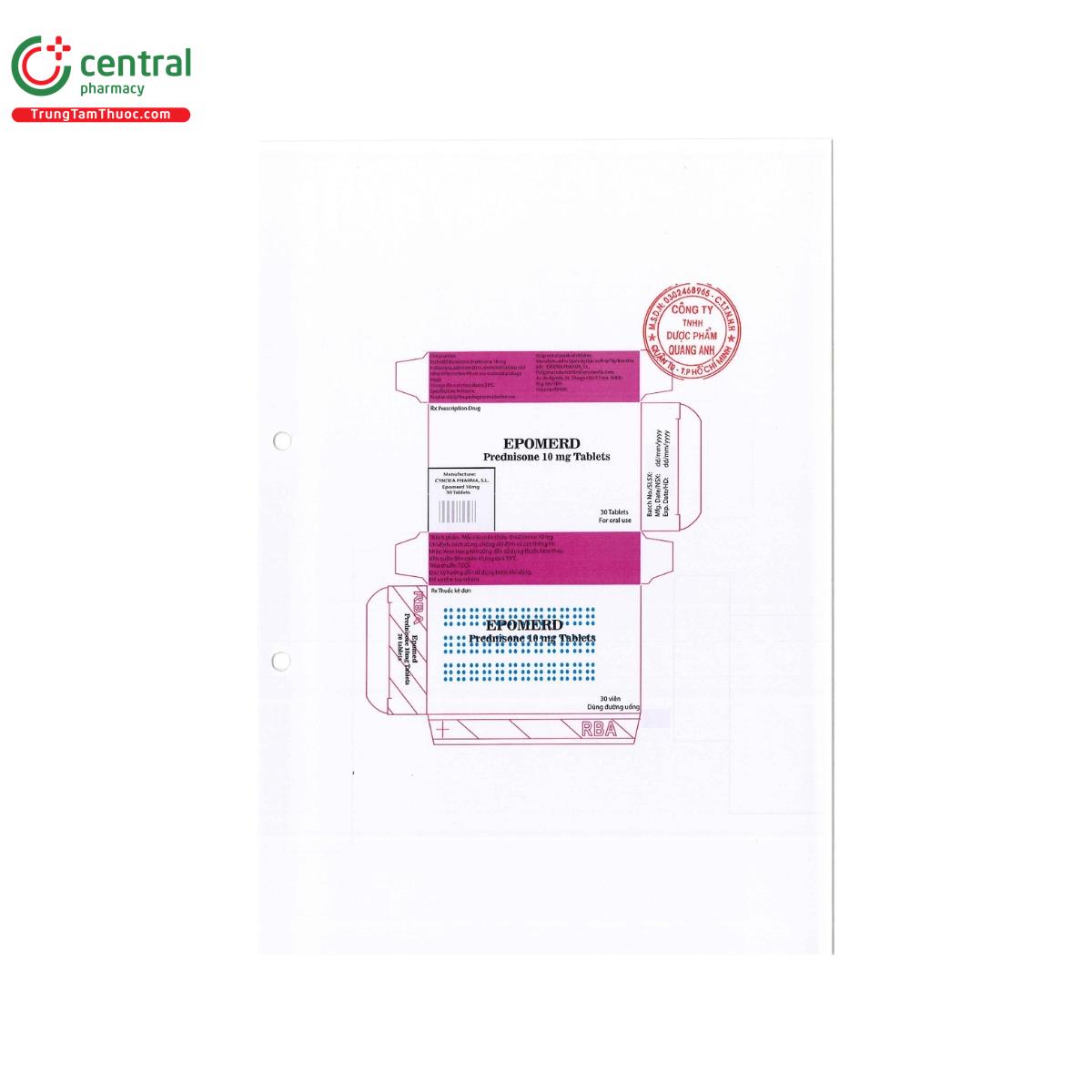 epomred 10mg 3 A0425