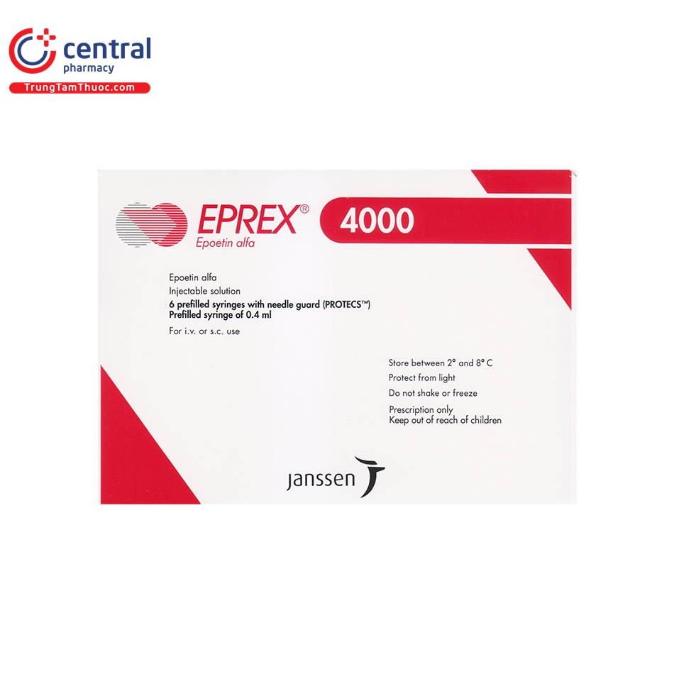 [CHÍNH HÃNG] Thuốc Eprex 4000 Thuốc kích thích sản xuất hồng cầu