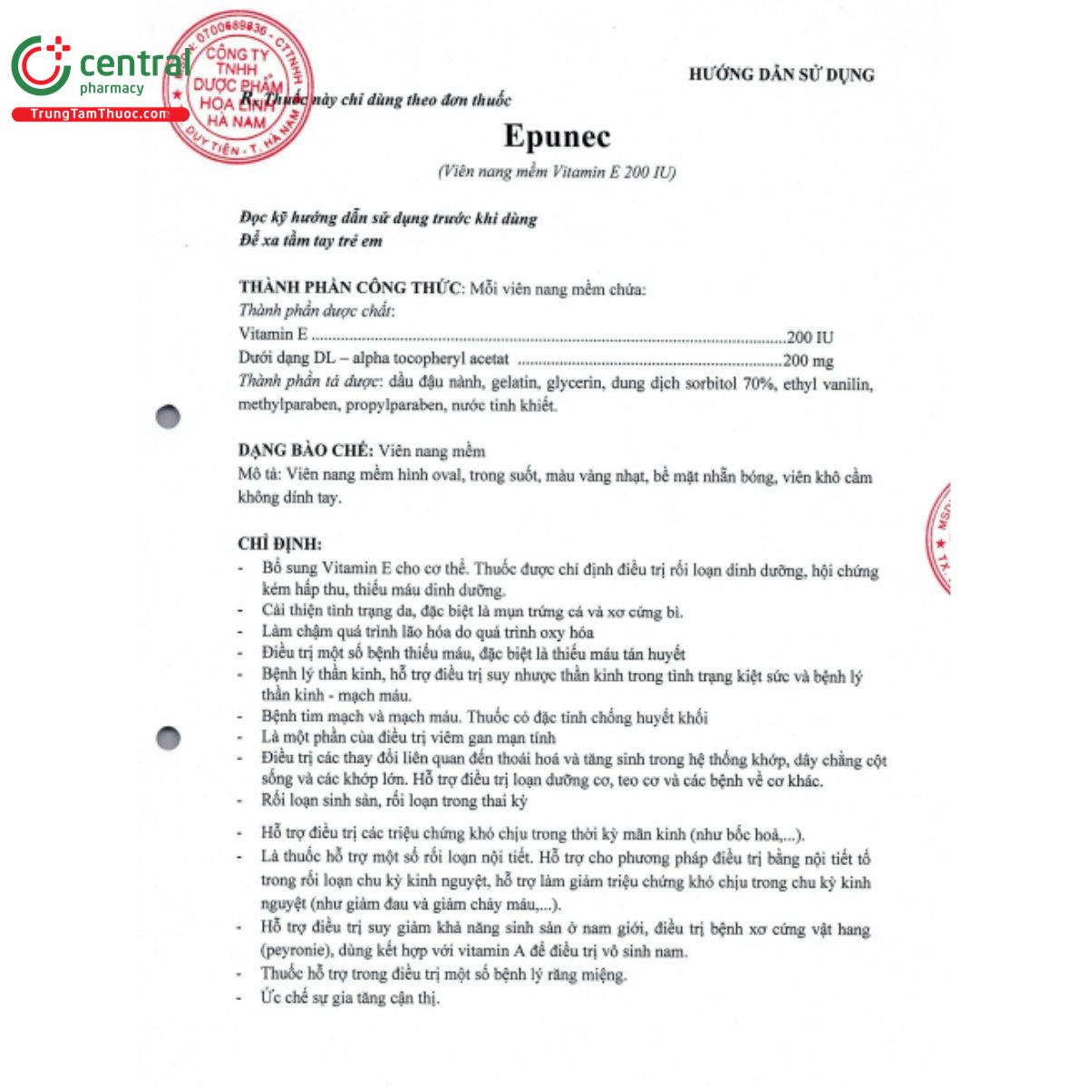 epunec 200mg 4 O5352