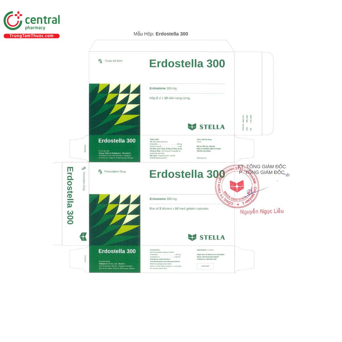 erdostella 300mg P6516