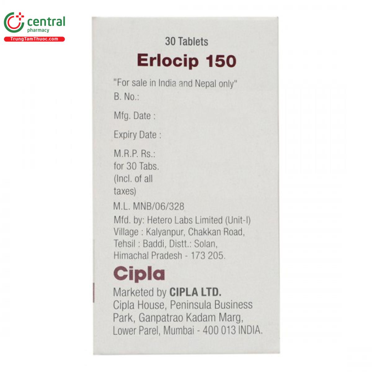 erlocip 150 3 B0805