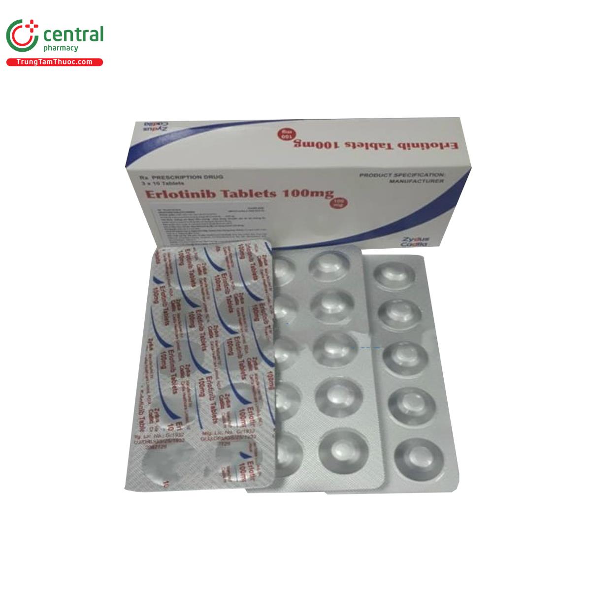 erlotinib tablets 100mg 1 P6301