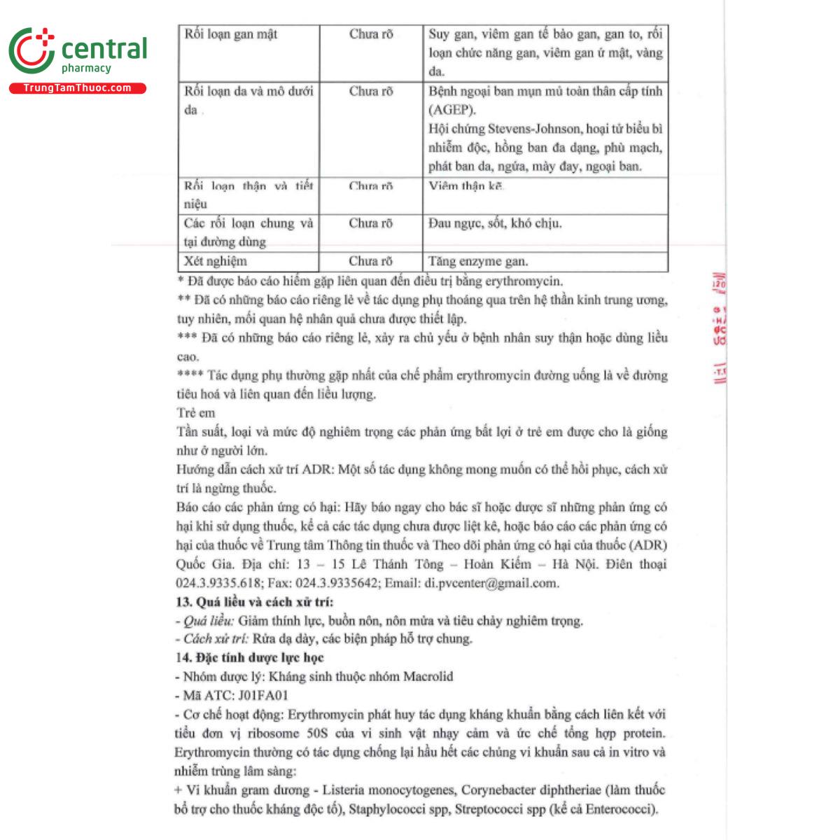 erycen 500mg 10 H3032