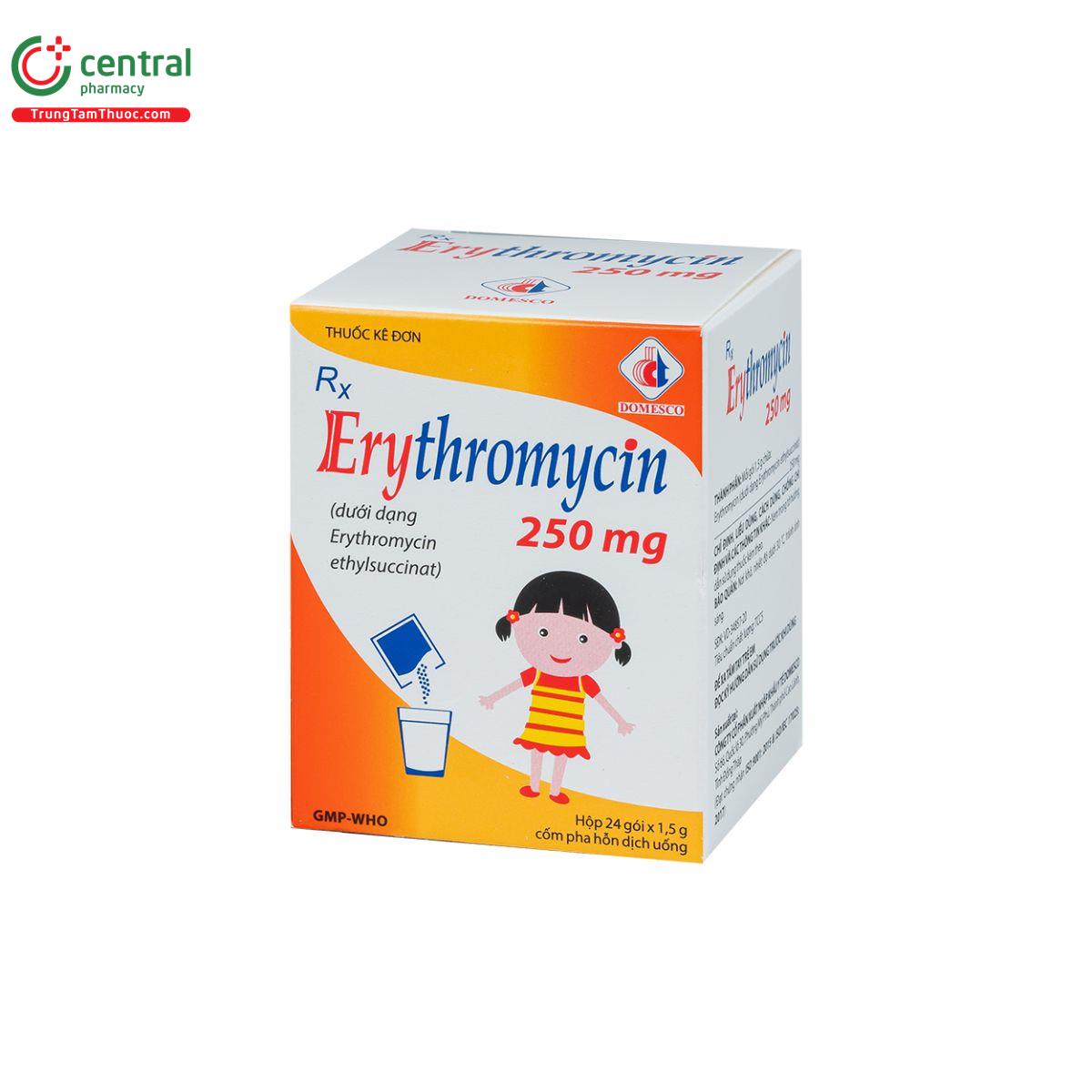 erythromycin 250mg domesco 2 B0280