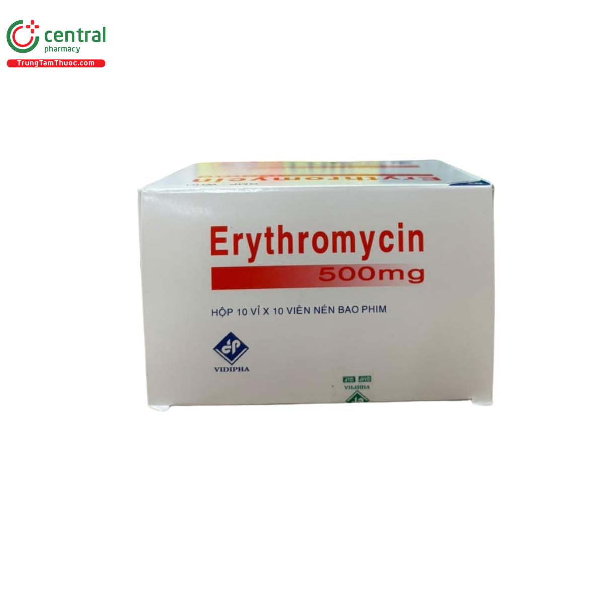erythromycin tab 500mg 7 C1810 erythromycin tab 500mg 7 C1810