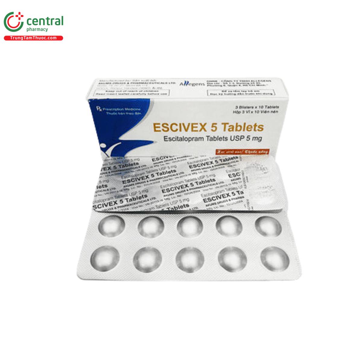 escivex 5 tablets 2 O5808