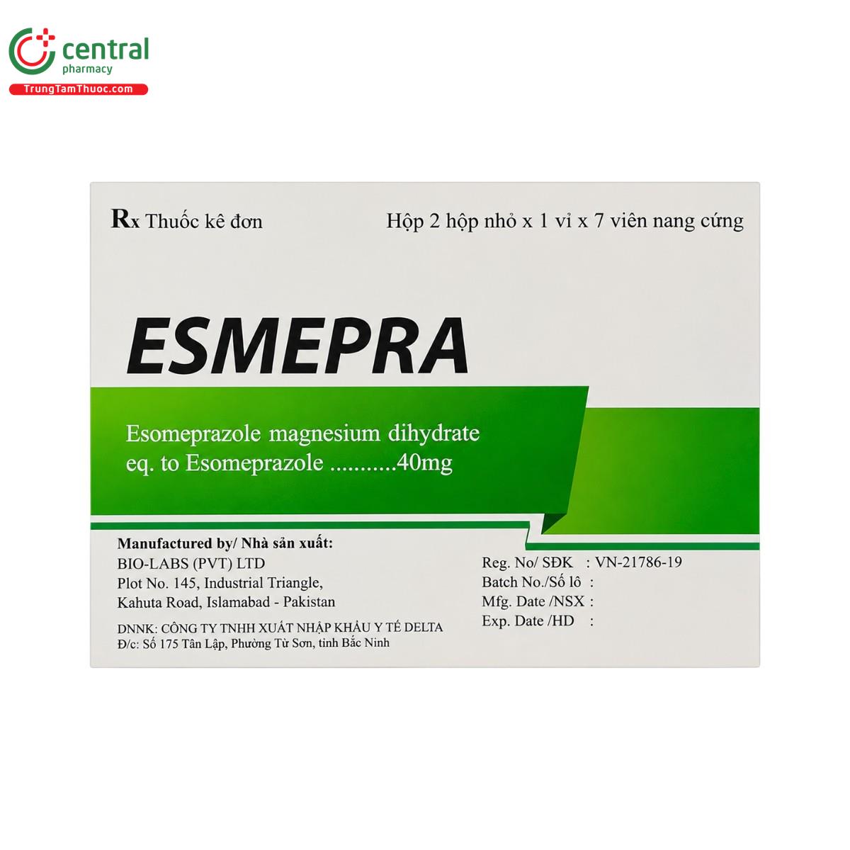 esmepra 40mg 4 C1116