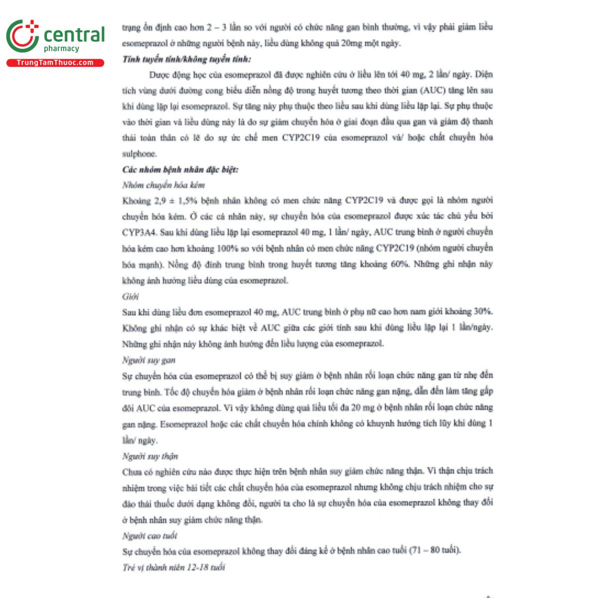 esomizole 40mg 10 G2582