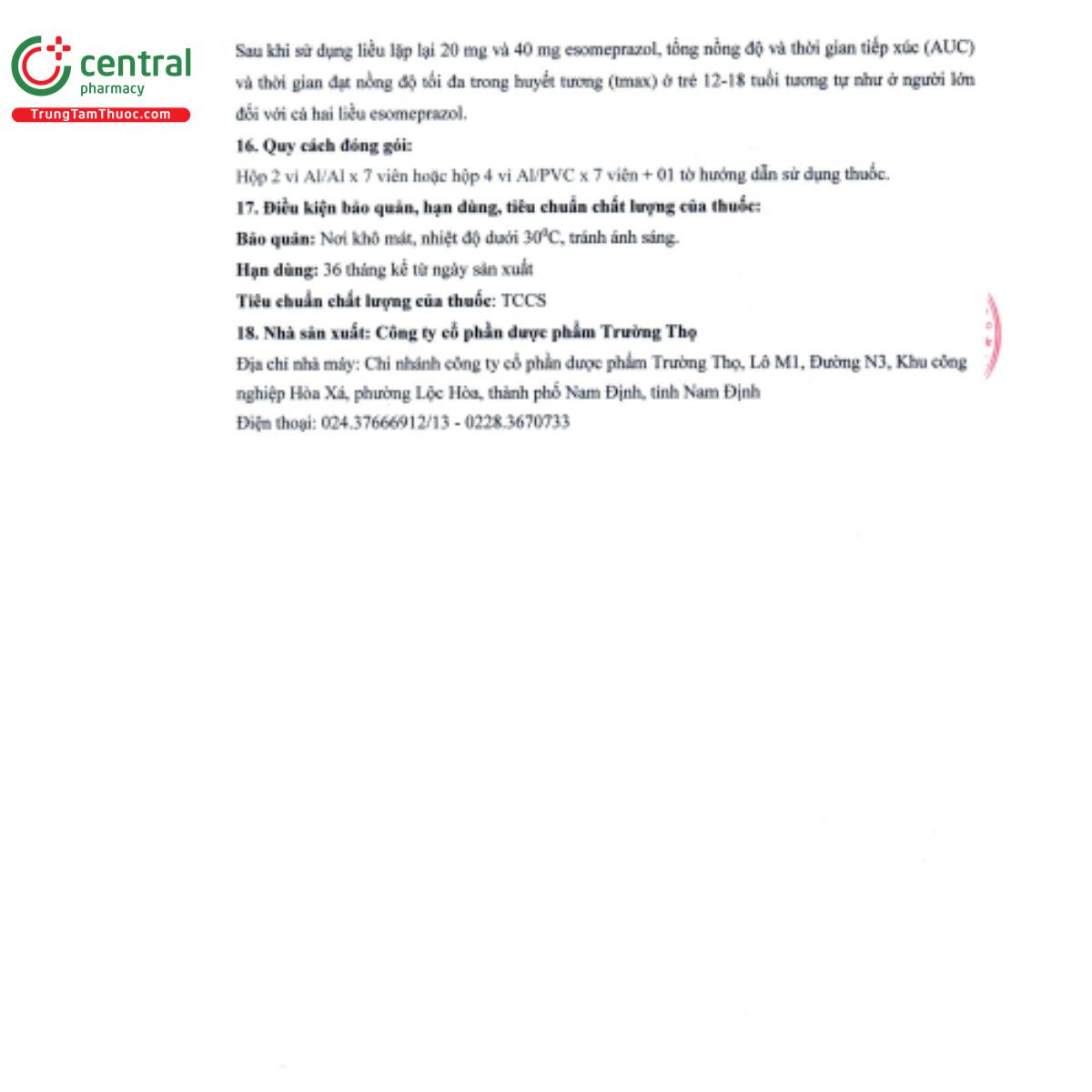 esomizole 40mg 11 V8043