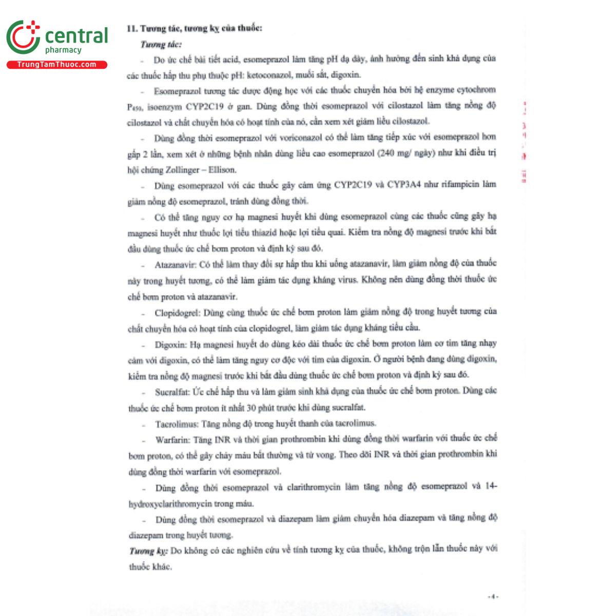 esomizole 40mg 6 B0834