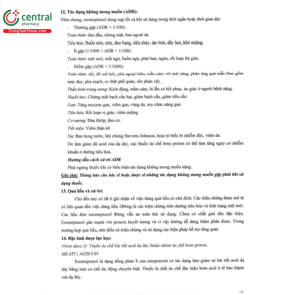 esomizole 40mg 7 I3572