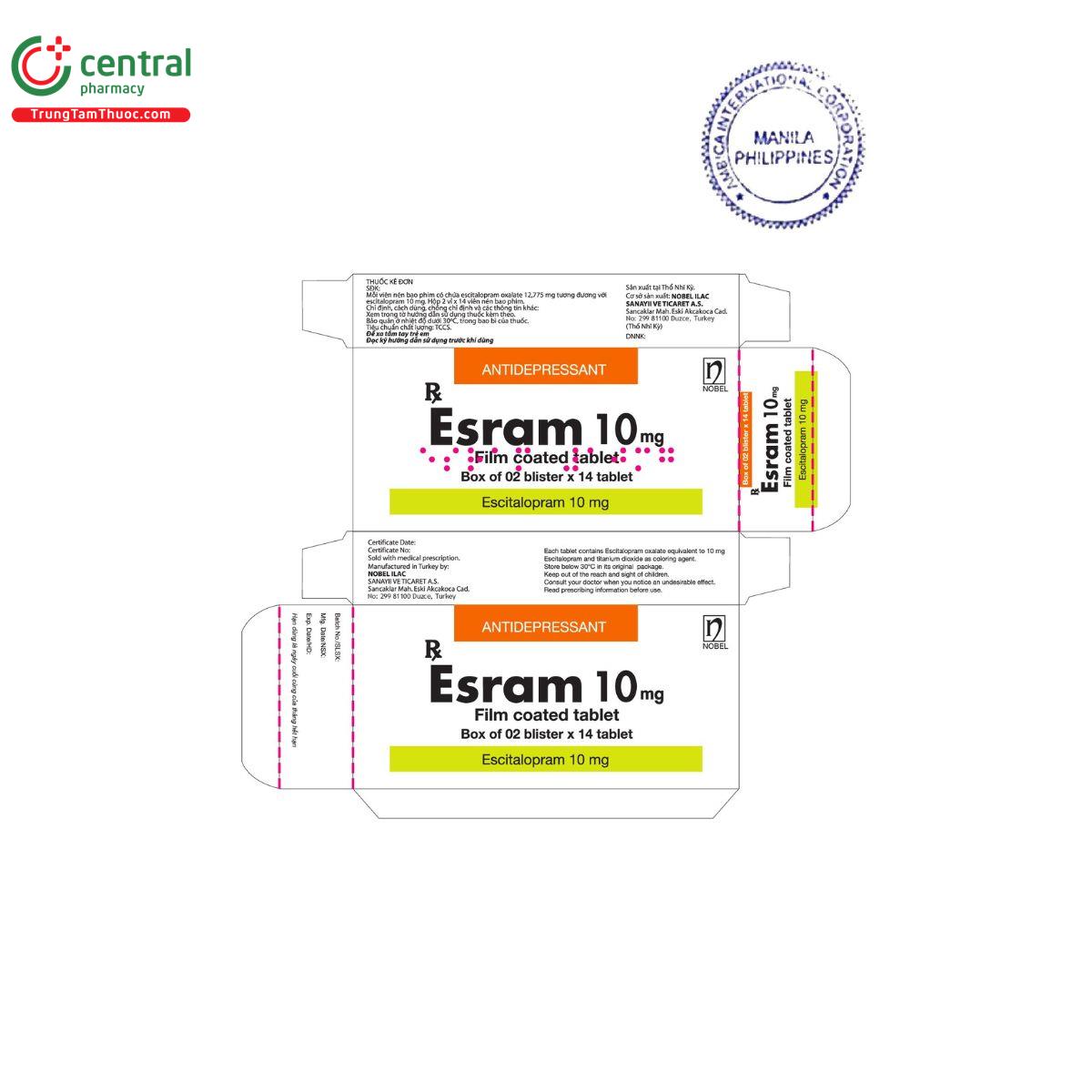 esram 10mg 2 G2847 esram 10mg 2 G2847