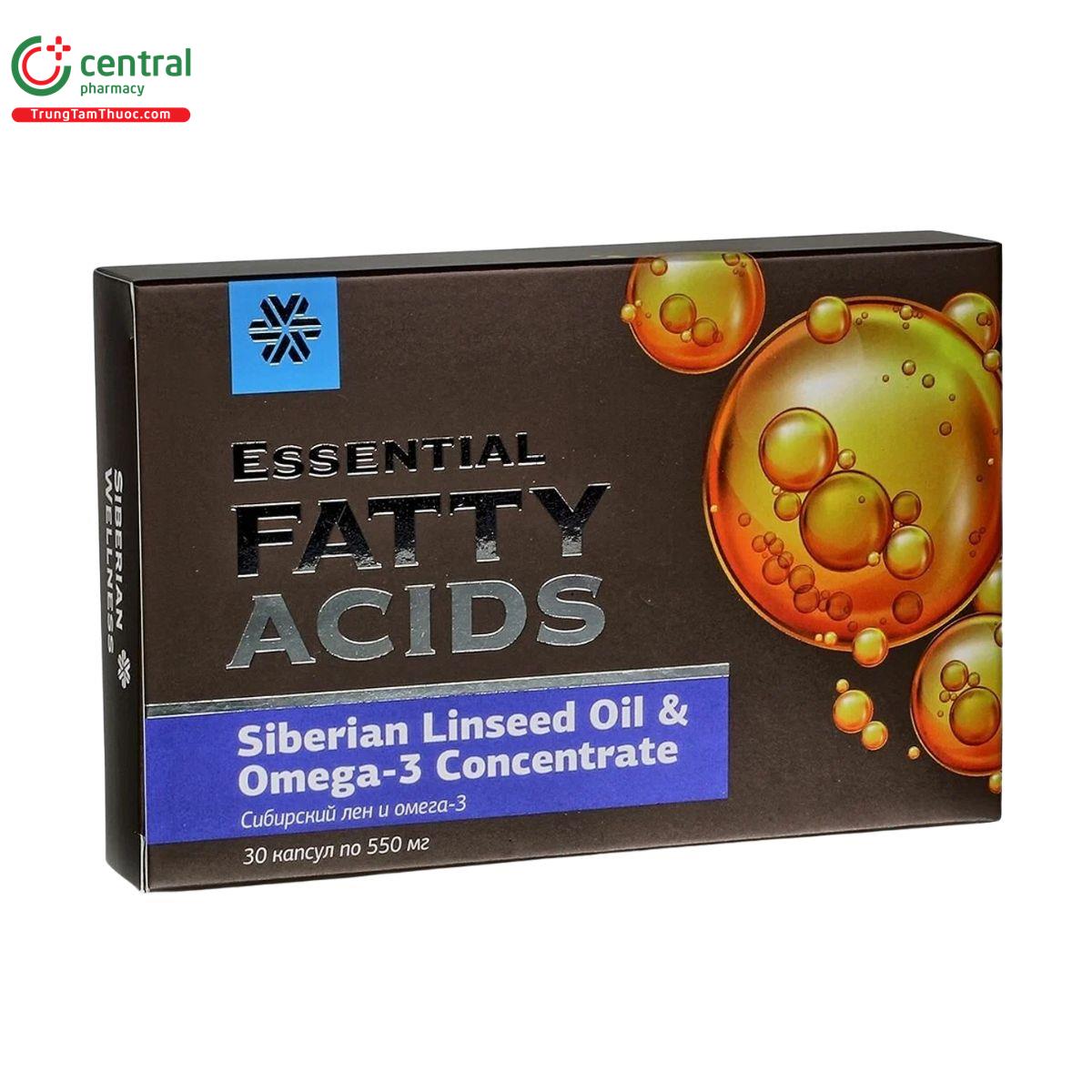 essential fatty acids siberian linseed oil omega 3 concentrate 4 U8836