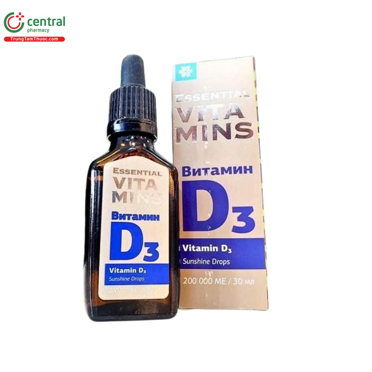 essential vitamins vitamin d3 2 B0211