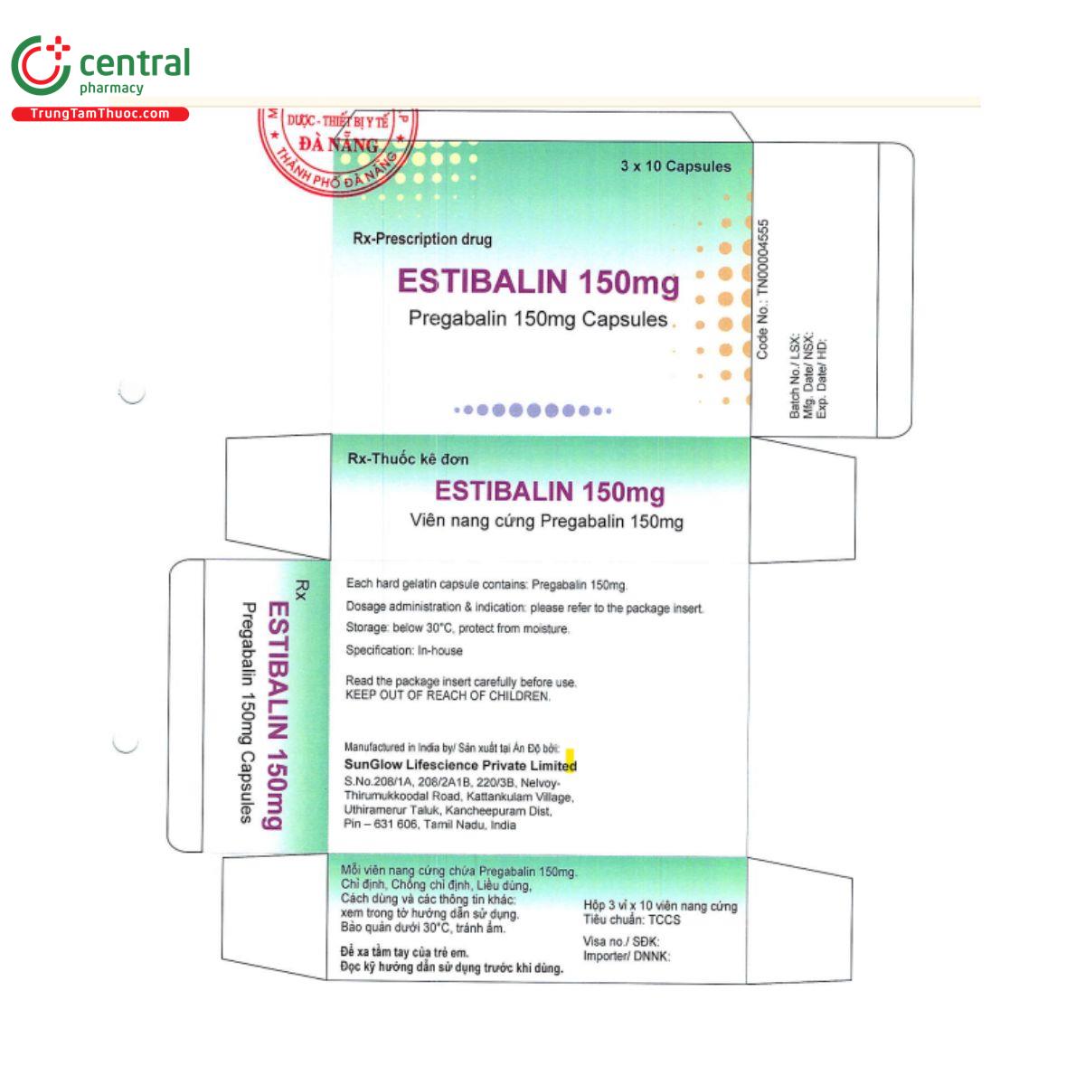 estibalin 150mg V8145