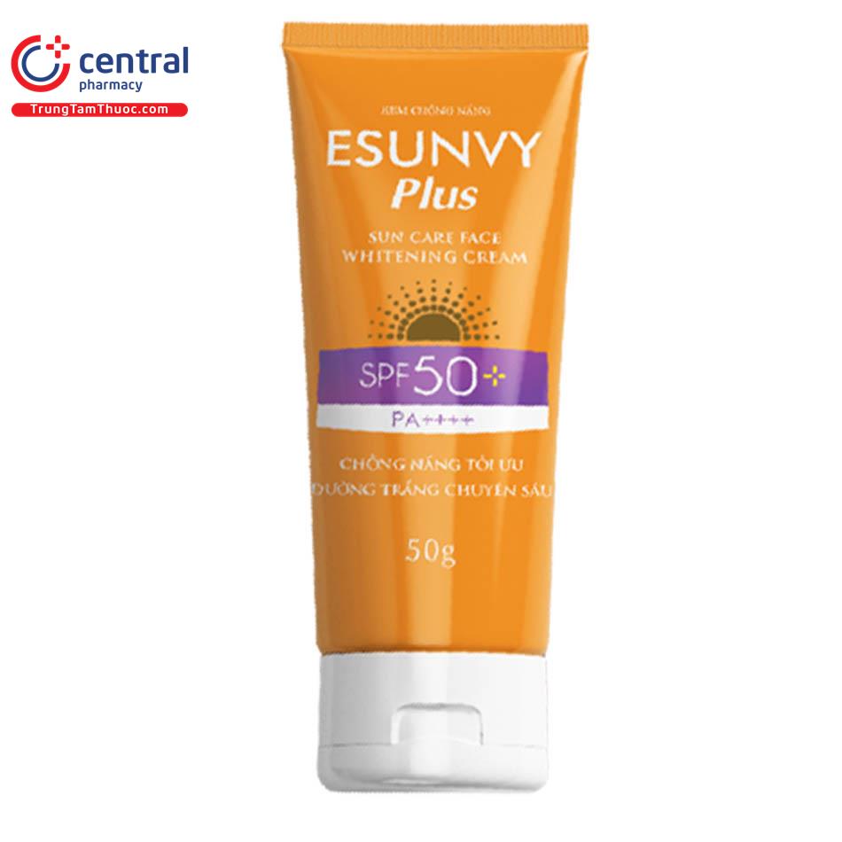 esunvy plus sun care face whitening cream 3 E1315