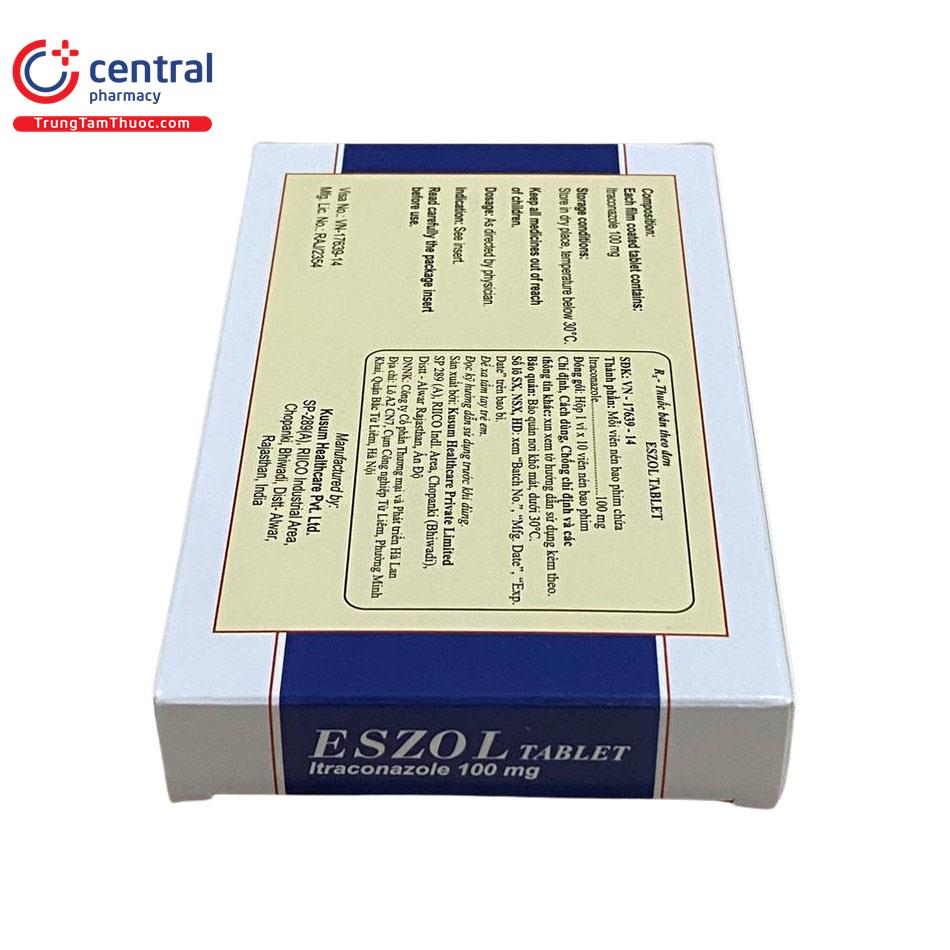 eszol tablet 100mg 7 M4818