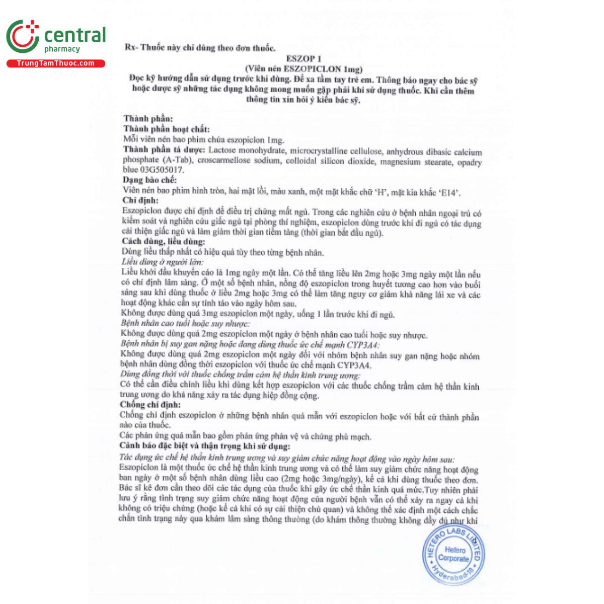 eszop 1mg 5 R7377