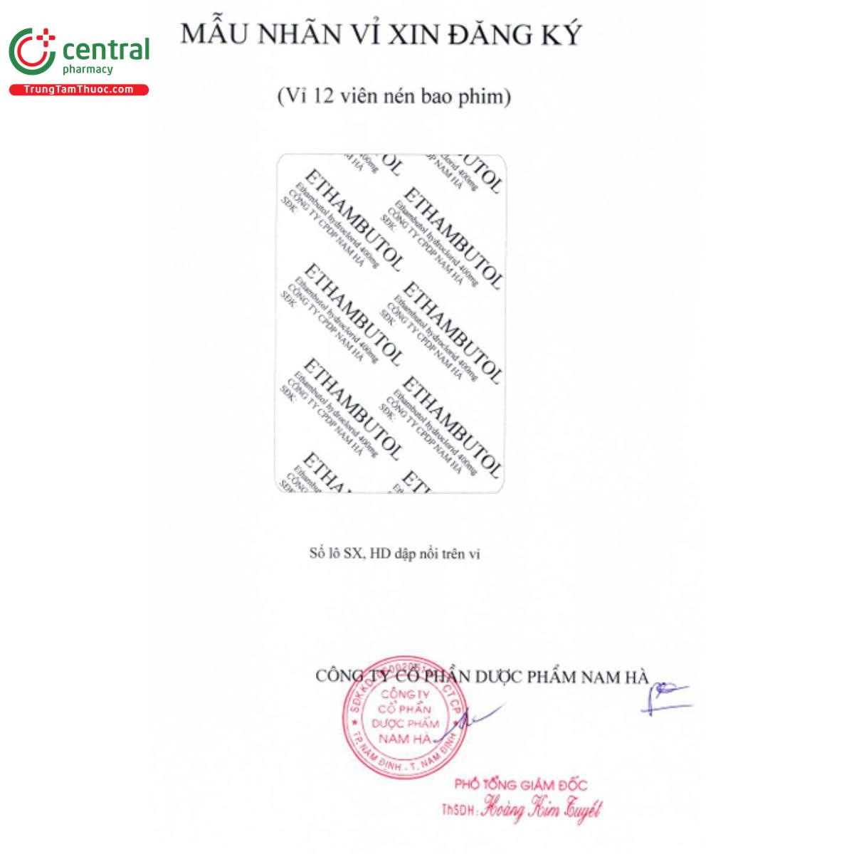 ethambutol duoc nam ha 6 R7731 ethambutol duoc nam ha 6 R7731