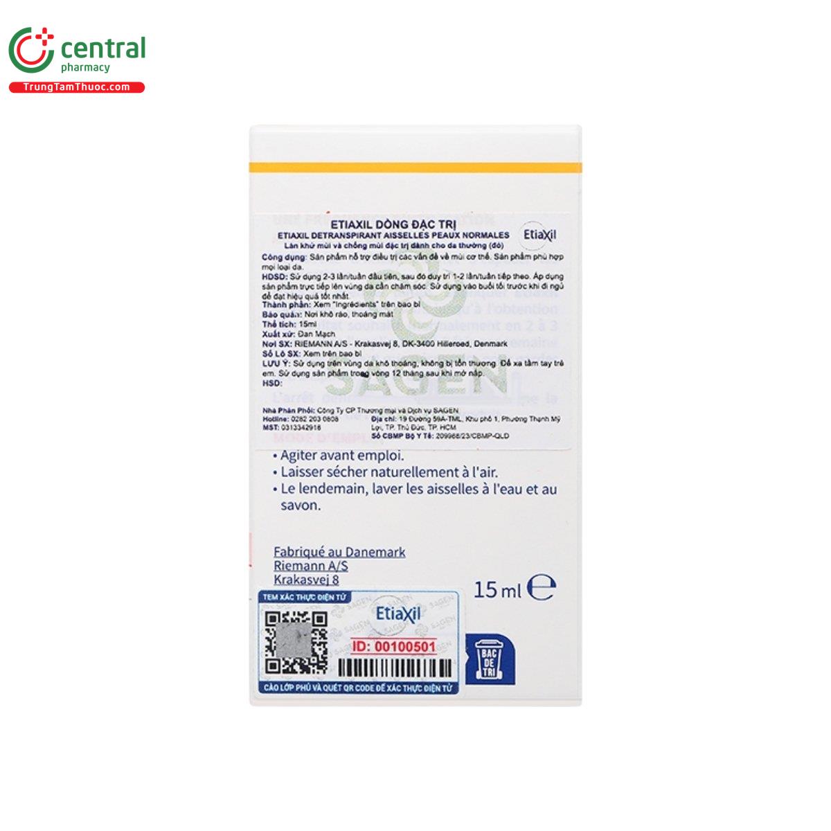 etiaxil detranspirant extreme 7 L4348