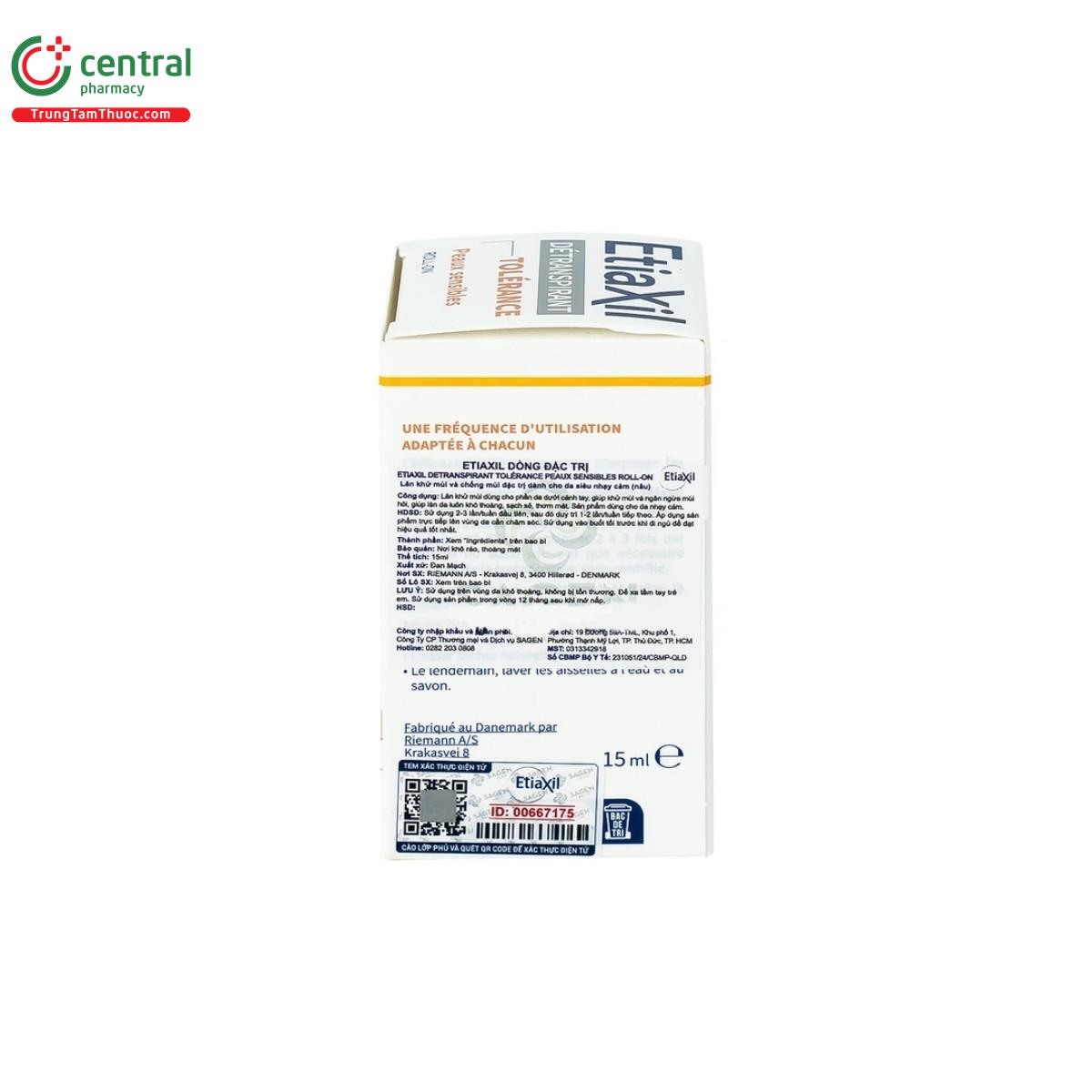 etiaxil detranspirant tolerance 8 V8508