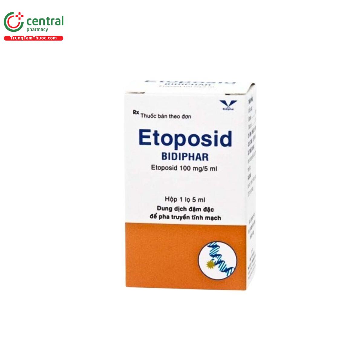 etoposid bidiphar 100mg 5ml 2 J4164