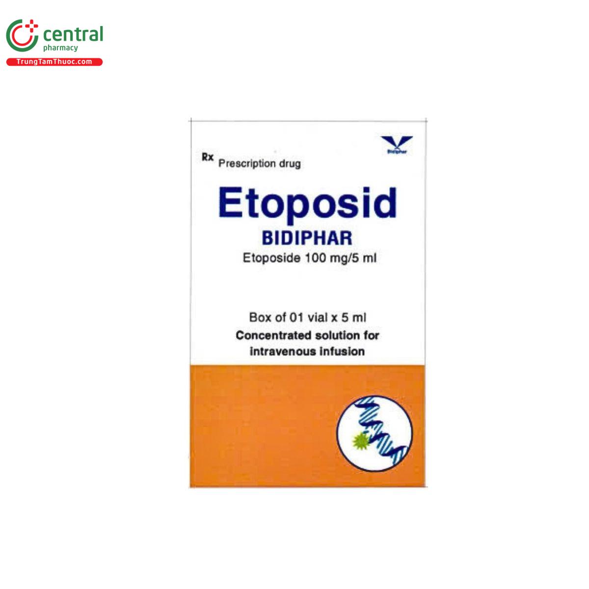 etoposid bidiphar 100mg 5ml 4 E1415