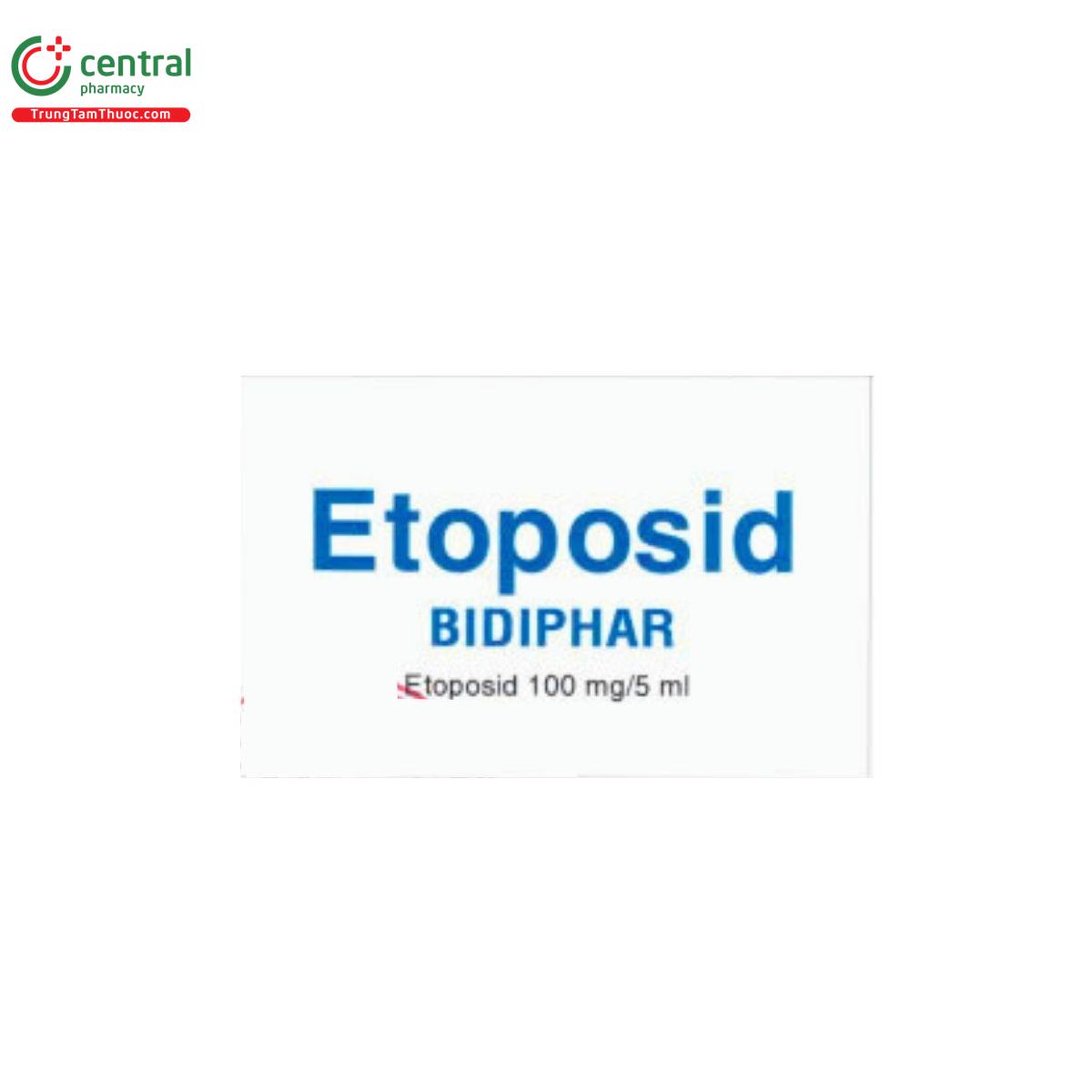 etoposid bidiphar 100mg 5ml 6 N5132