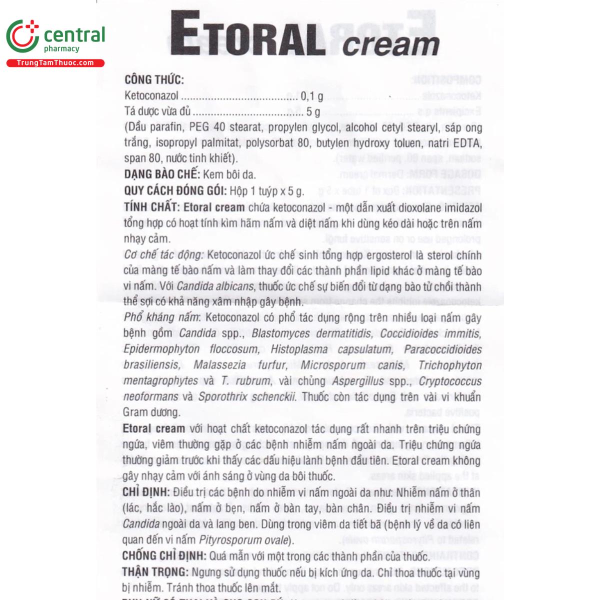 etoral cream 11 K4371