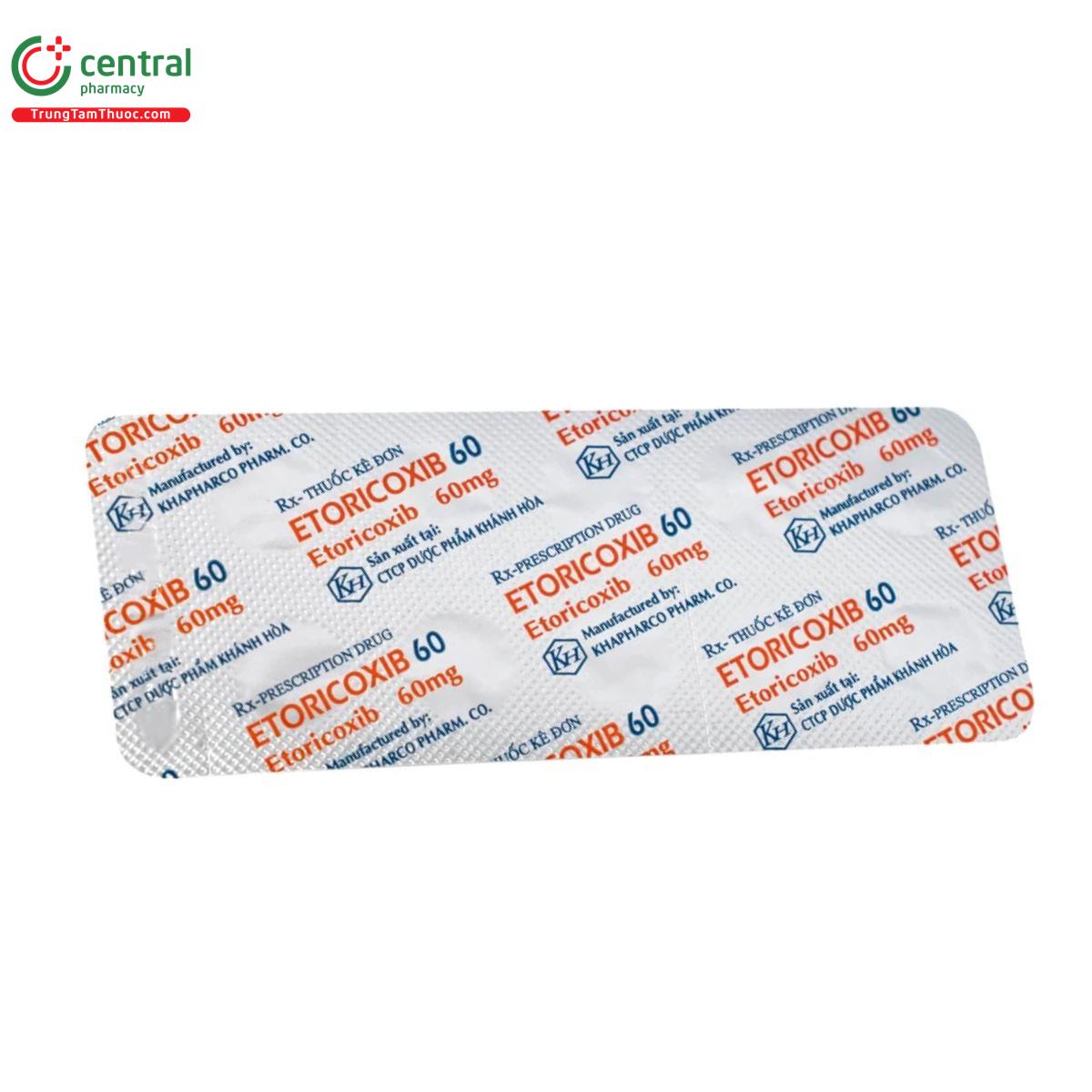 etoricoxib 60mg khapharco 8 H3160