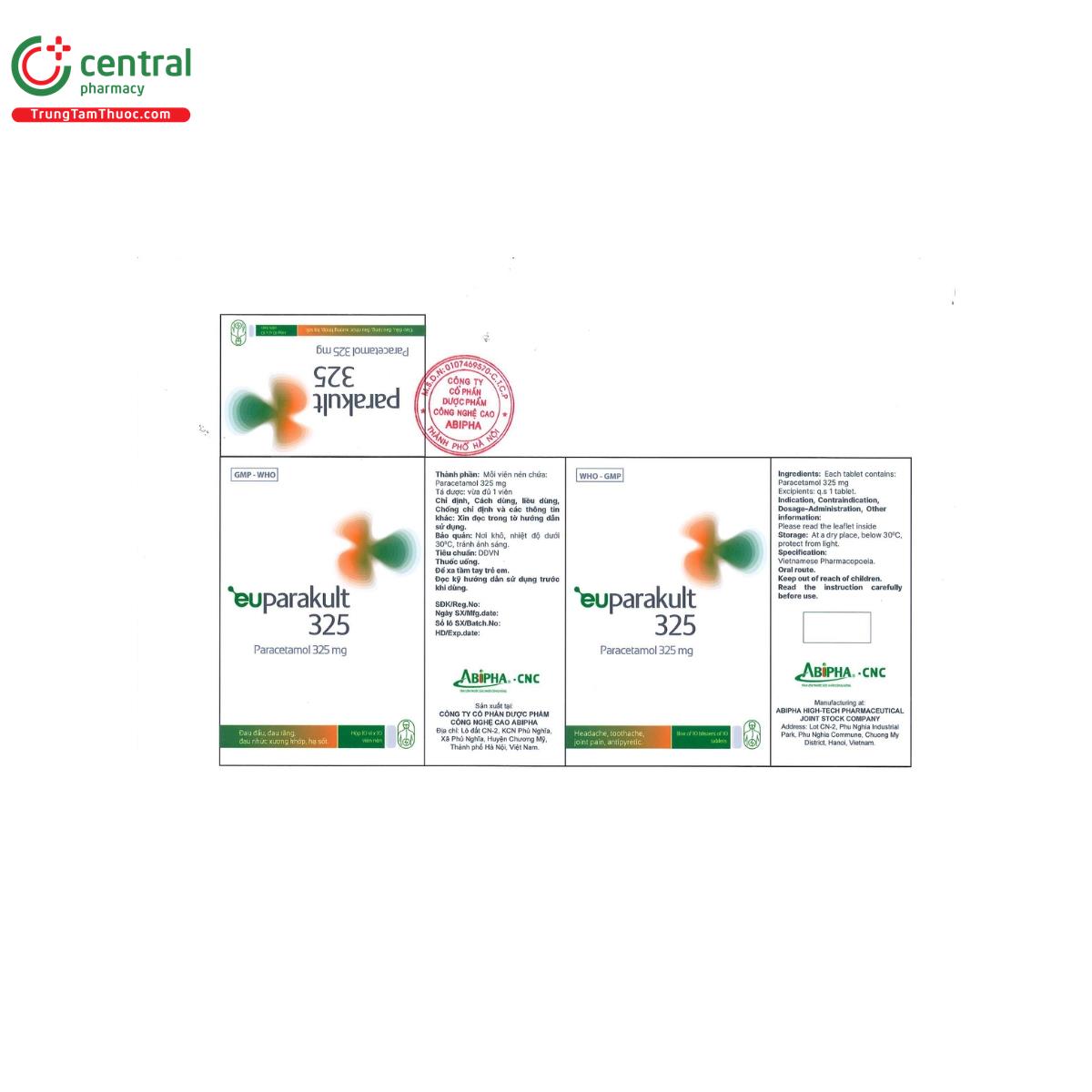 eu parakult 325mg 4 C0527