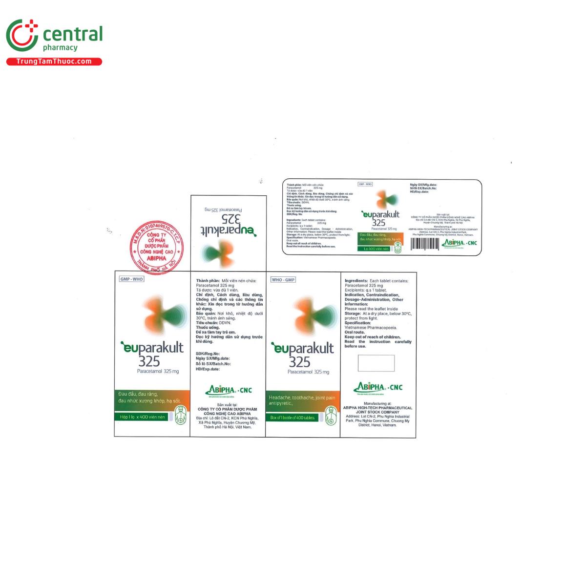 eu parakult 325mg 6 T8057